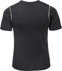 img 1 attached to 🐻 Active Boys' Clothing: Black Bear Performance Dry Fit T-Shirts