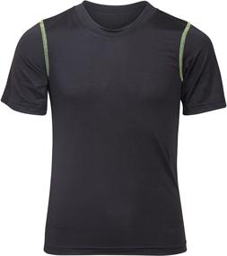 img 3 attached to 🐻 Active Boys' Clothing: Black Bear Performance Dry Fit T-Shirts