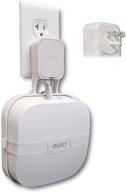 the eero genie pro for new eero 6 pro wall mount outlet holder stand (3-pack) logo
