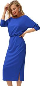 img 3 attached to 👗 GRACE KARIN Womens Shoulder Bodycon: Stylish Women's Clothing & Suiting Blazers