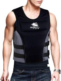 img 3 attached to 🌊 Adult Swim Vest - Floating Jacket Ideal for Kayaking, Fishing, Surfing, Canoeing, and Sailing