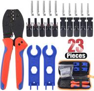 🔌 hilitchi solar panel cable crimping tools for 2.5-6.0mm² pv cable with 10pcs male female solar panel connectors and 1 pair of spanners logo