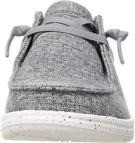 img 3 attached to 👟 Skechers Melson Chad Men's Slip-On Grey Fashion Sneakers: Stylish and Comfortable Men's Shoes