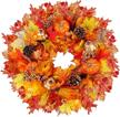 kemooie thanksgiving natural pumpkin decorations logo