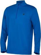 spyder active sports prospect t neck men's clothing in active logo