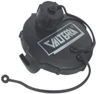 💩 valterra t1020-1vp waste valve cap - 3" with capped 3/4" ght, black: easy waste management solution logo