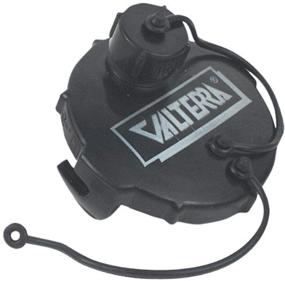 img 1 attached to 💩 Valterra T1020-1VP Waste Valve Cap - 3" with Capped 3/4" GHT, Black: Easy Waste Management Solution