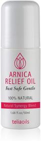 img 1 attached to 💪 Teliaoils Arnica Oil Roll-on- Natural Topical Inflammation Relief for Sore Muscles, Joints, Shoulder, and Back - 50ml/1.68 Fl Oz