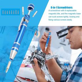 img 1 attached to 🔧 Enhanced Performance: Electronics Adjustable Temperature Desoldering Multimeter with Superior Precision