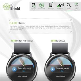 img 1 attached to 📱 IQ Shield 6-Pack LiquidSkin Антипузырьковая прозрачная пленка для Samsung Galaxy Watch Active2 (44 мм, 2019)