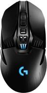 logitech g903 lightspeed wireless gaming mouse with hero 25k sensor, powerplay compatibility, 140+ hour rechargeable battery, lightsync rgb, and 25,600 dpi - ambidextrous design at 107g+10g optional weight logo