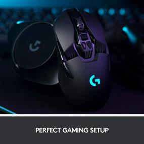 img 3 attached to Logitech G903 LIGHTSPEED Wireless Gaming Mouse with Hero 25K Sensor, PowerPlay Compatibility, 140+ Hour Rechargeable Battery, Lightsync RGB, and 25,600 DPI - Ambidextrous Design at 107G+10G Optional Weight