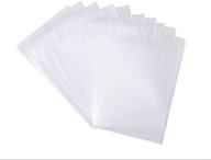 📦 9x12 plastic packing adhesive cellophane sheets logo