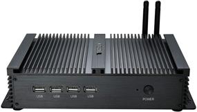 img 3 attached to Kingdel Fanless Industrial PC with Intel i5 Dual Core CPU, 8GB RAM, 128GB SSD, Windows 10 Pro - Powerful Mini PC for Enhanced Productivity