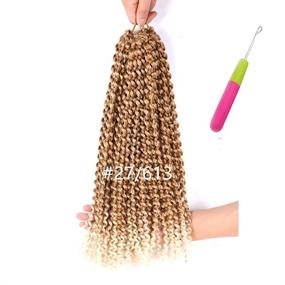 img 4 attached to Pre Twisted Passion Extension Synthetic Braiding