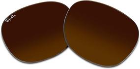 img 4 attached to Ray Ban RB3016 Replacement Lenses Complimentary Men's Accessories