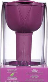 img 2 attached to 💜 Brita Purple Space Saver 6-Cup Pitcher with 2 Filters