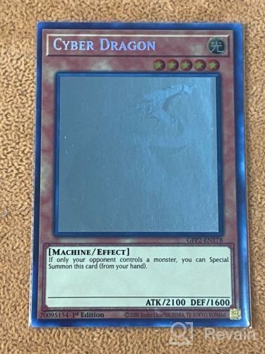 img 1 attached to 🤖 GFP2 EN180 Ghost Rare Cyber Dragon: Unearth the Perfection review by William Mathis