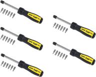 stanley 69 189 ratcheting multi bit screwdriver tools & equipment logo