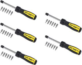 img 1 attached to Stanley 69 189 Ratcheting Multi Bit Screwdriver Tools & Equipment