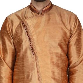 img 2 attached to 👔 SKAVIJ Pajama: Stylish Indian Wedding Festive Men's Clothing for Sleep & Lounge