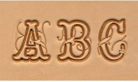 img 1 attached to 🔠 Tandy Leather Craftool 3/4 Inch (19mm) Script Alphabet Set 8139-00