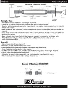 img 2 attached to Penn State Industries PKRB1000SS Rollester Rollerball Pen Kit for Woodturning- Ideal Starter Package