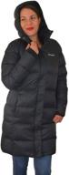 columbia womens woodlyn meadows parka logo