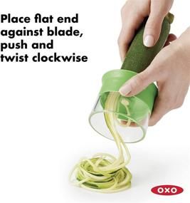 img 2 attached to OXO Good Grips Handheld Spiralizer: Effortlessly Create Healthy Veggie Noodles