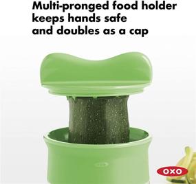 img 1 attached to OXO Good Grips Handheld Spiralizer: Effortlessly Create Healthy Veggie Noodles