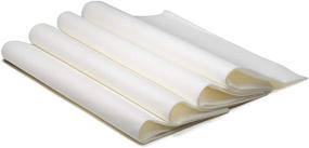 img 2 attached to 🎉 OCCASIONS Wedding Party Linen Feel White Dinner Napkins - 120, Square Fold: Superior Quality Paper