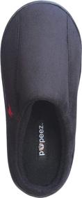 img 3 attached to Peupeez Comfy Clog House Slippers for Boys - Indoor and Outdoor Use