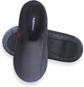 img 4 attached to Peupeez Comfy Clog House Slippers for Boys - Indoor and Outdoor Use