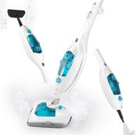 12 in 1 detachable handheld steam mop: powerful 1200w cleaner for hardwood, tiles, carpet with multifunctional tools - ideal for home, kitchen, garment, and furniture. logo
