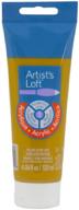 artists acrylic paint yellow ochre logo