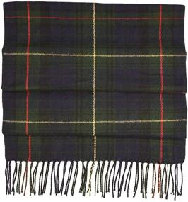 img 3 attached to 🧣 Lingso Plaid Scarfs - Winter Warm Tartan Blanket Scarf for Men and Women- Long Wraps, Anti-pilling Shawl