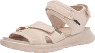 👟 elevate your comfort with ecco women's exowrap 3 strap sport sandal logo