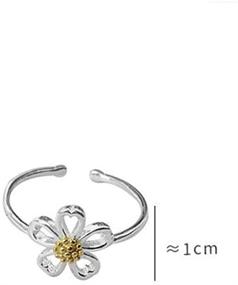 img 2 attached to Engagement Sunflower Adjustable Statement Minimalist