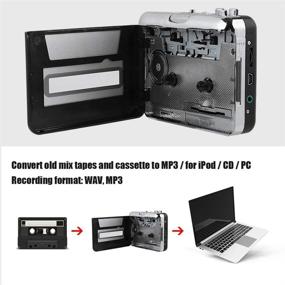 img 2 attached to Cassette Player Converter Portable Captures