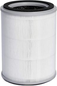 img 4 attached to 🌬️ TOPPIN TPAP001 Air Purifier Replacement Filter Set with 4-in-1 Pre-Filter and H13 True HEPA Filter - Effective Allergen Absorber Air Filter Replacement