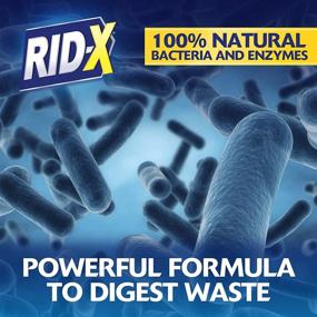 img 1 attached to Powerful RID-X Professional Septic Treatment: 12 Month Supply of Powder (12 PACKS x 1 Month Supply) - 117.6 Oz