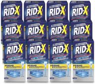 powerful rid-x professional septic treatment: 12 month supply of powder (12 packs x 1 month supply) - 117.6 oz logo