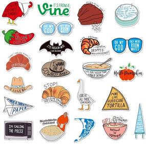 img 1 attached to ZCF Fresh Vine Stickers Pack - Funny Meme Stickers - Teens, Adults - Vinyl Decals for Hydroflask, Water Bottles, Laptop, Phone Case (67pcs)