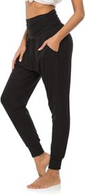 img 2 attached to 🩳 DIBAOLONG Women's Yoga Sweatpants: Loose Workout Joggers Pants with Pockets – Comfy Lounge Pants