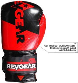 img 2 attached to 🥊 Revgear Pinnacle Boxing Gloves: Affordable, Stylish, and Animal-Free, Ensuring Comfort and Excellent Value