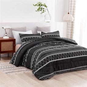 img 1 attached to HYPREST Comforter Lightweight Bedding Alternative