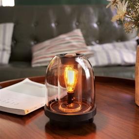 img 4 attached to 🕯️ Cocopin Smoked-Glass Stylish Metal Candle Warmer for Scented Wax – Electric Wax Melter Ideal for Rustic Home, Office, Living Room Gifts & Decor