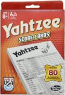 80 sheet yahtzee score cards pack logo