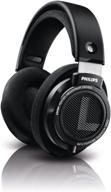 наушники philips shp9500 high-fidelity precision over-ear (черные) от philips audio. логотип