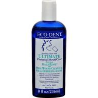 🌿 eco dent sparkling clean mint mouthwash 8oz - pack of 6 logo